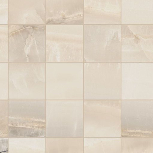 Akoya Ivory Matte Mosaic