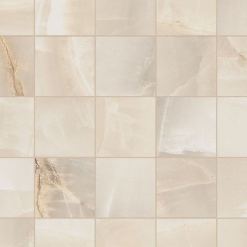 Akoya Ivory Matte Mosaic
